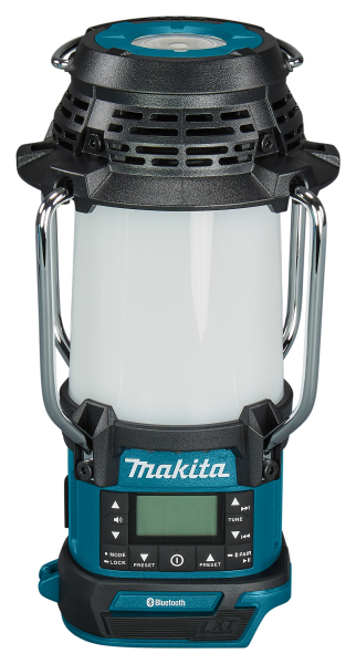 Makita DMR057 LXT 14,4 V / 18V Li-ion Accu Camping Lamp Body Met Radio En Bluetooth - 310Lm - Detailed view of the product