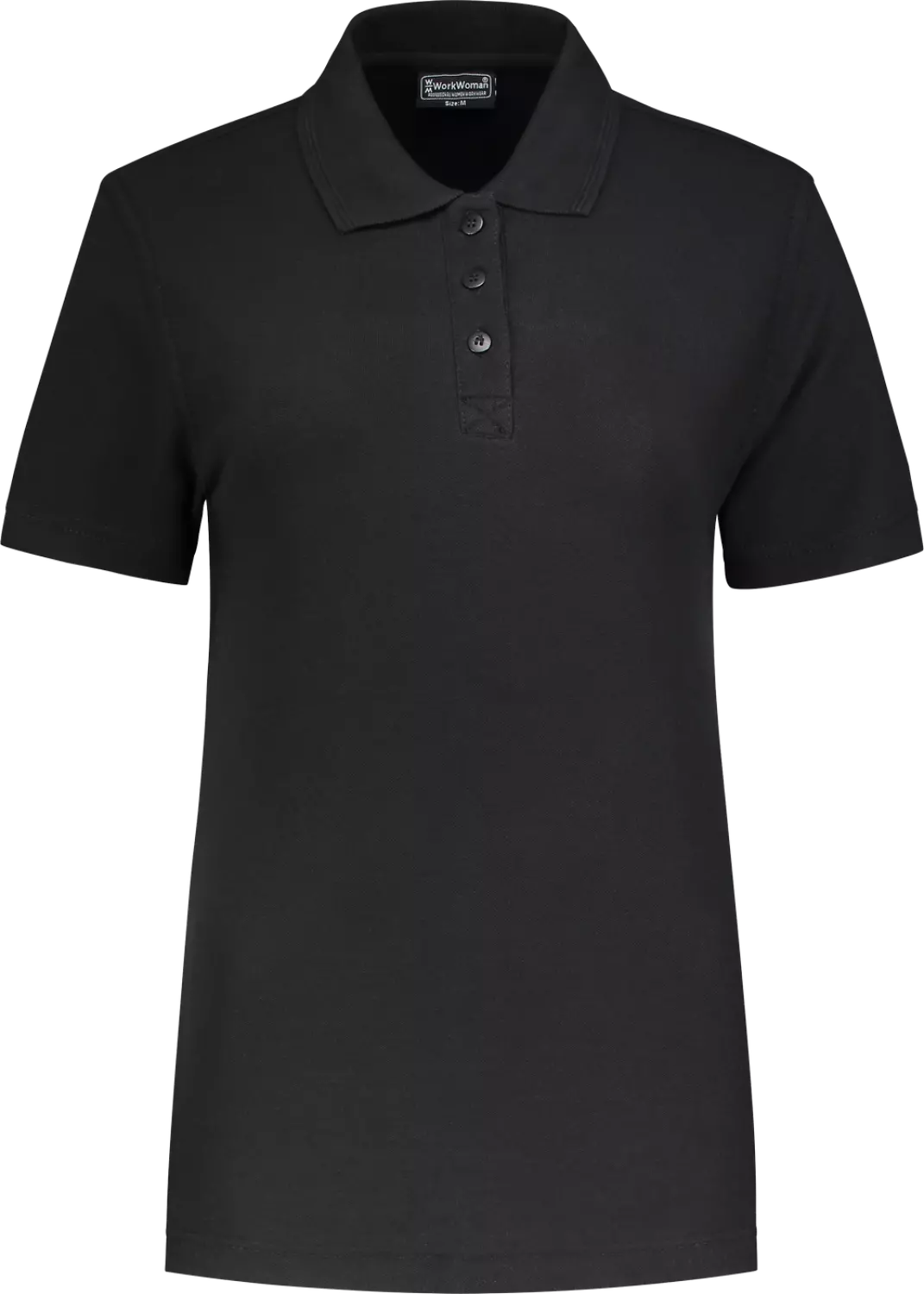 Workman 81061 Poloshirt Outfitters Dames - Zwart - M