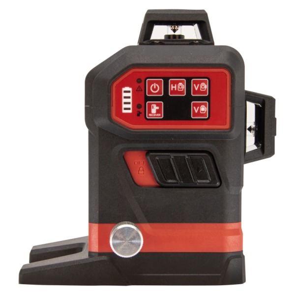 FUTECH Multicross 3D 18VMAX Kruislijnlaser - Groen - 70m - 3 Lijnen - Detailed view of the product