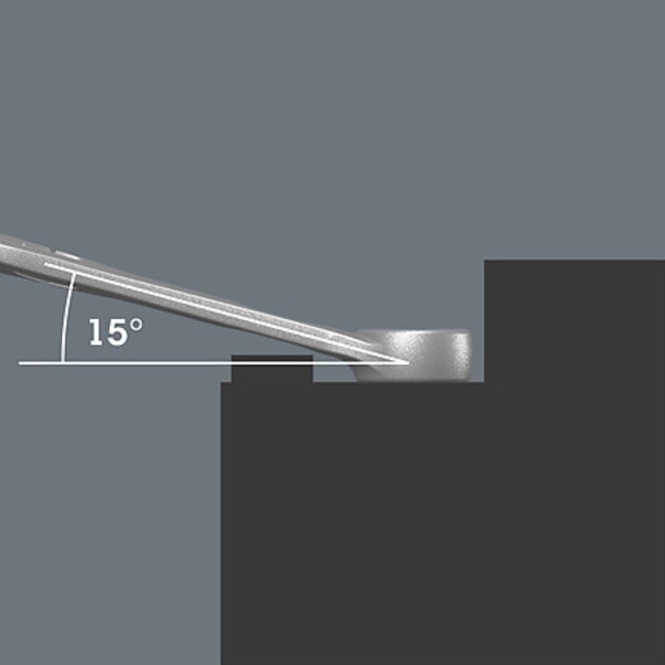 Wera 05020302001 15-delige 6003 Joker 15 Set 1 Ringsteeksleutelset In Etui - 5.5-19mm - Detailed view of the product