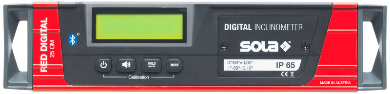 Sola RED 25 DIGITAL Digitale Waterpas - 250mm - Detailed view of the product