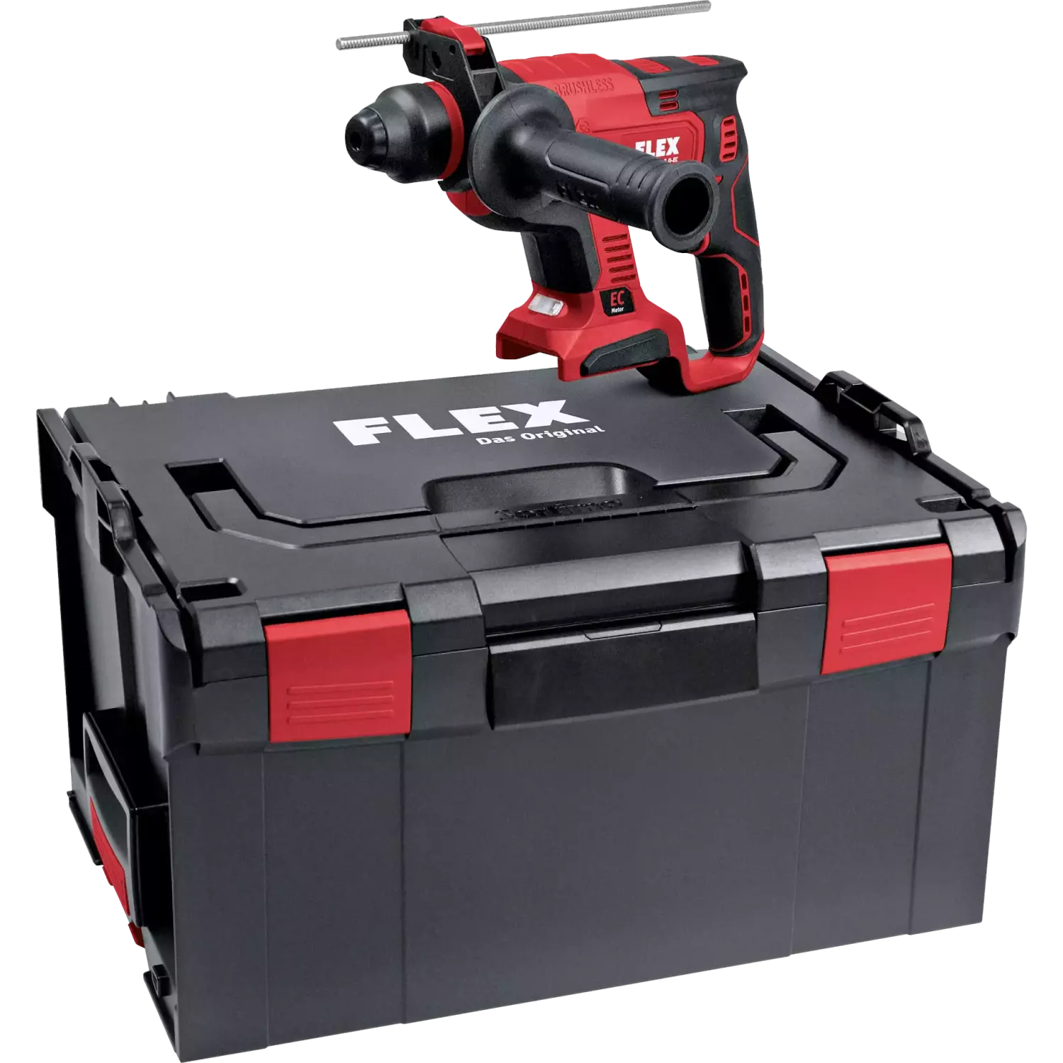 Flex CHE 18.0-EC 18V Li-ion Accu SDS-Plus Boorhamer Body In L-Boxx - Koolborstelloos