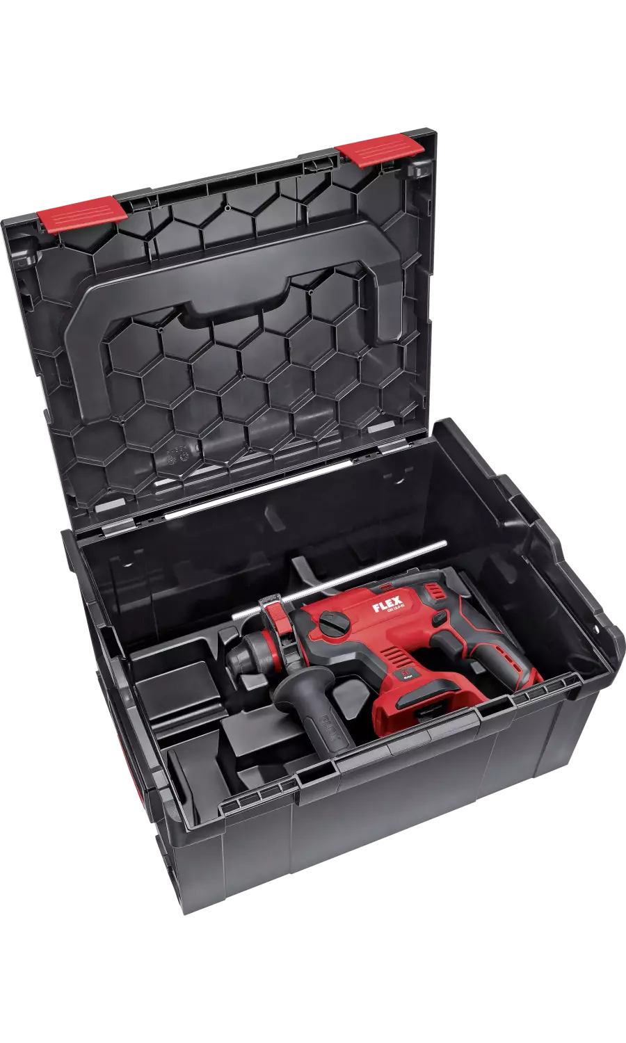 Flex CHE 18.0-EC 18V Li-ion Accu SDS-Plus Boorhamer Body In L-Boxx - Koolborstelloos