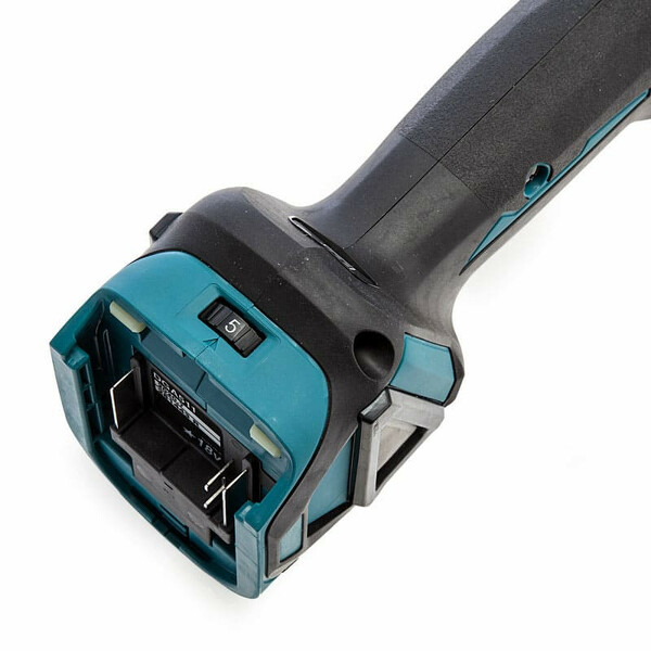 Makita DGA511Z 18V Li-Ion Accu Haakse Slijper Body - 125mm - Koolborstelloos - Detailed view of the product