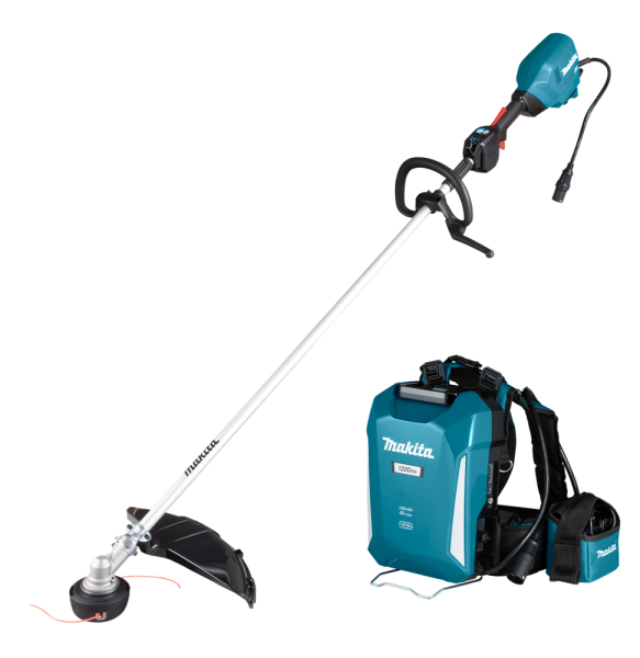 Makita UR201CX1 36V Li-Ion Accu Bosmaaier Connector Type Body Incl. Accustation - D-greep - Detailed view of the product