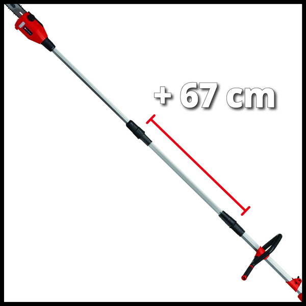 Einhell GE-LM 36/4in1 Li BL Solo Accu Tuin-Multitool Power X-Change - Detailed view of the product