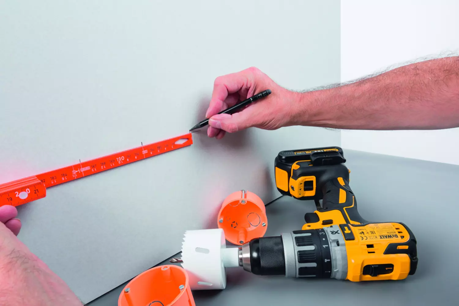 Wiha 4102008 Longlife Elektriciensduimstok - Metrisch - 2m - 10 Delen - Oranje thumbnail 4