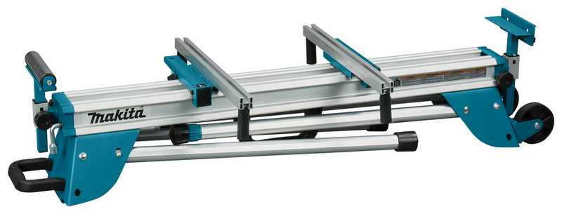 Makita DEBWST06 Onderstel Met Wielen Voor Afkort- En Verstekzagen - 2550mm - Detailed view of the product