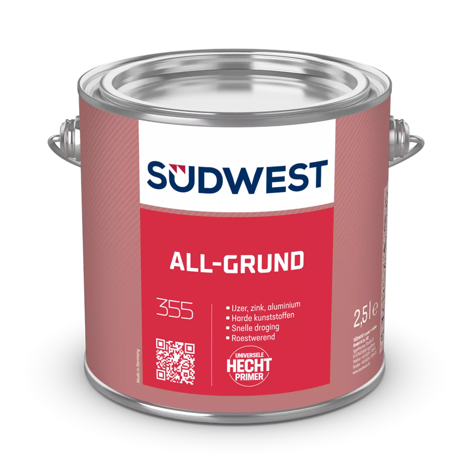 Südwest all-grund K51 hechtprimer zwart - 750 ml.