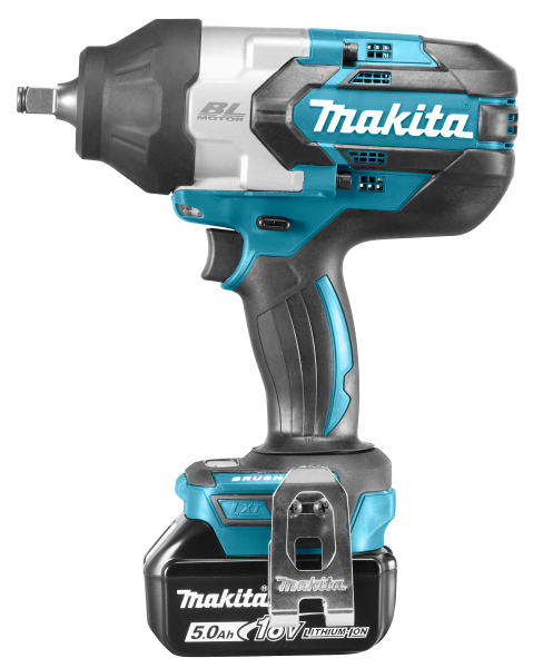 Makita DTW1002RTJ 18V Li-Ion Accu Slagmoersleutel Set (2x 5.0Ah Accu) In Mbox - 1050Nm - 1/2"- Koolborstelloos - Detailed view of the product