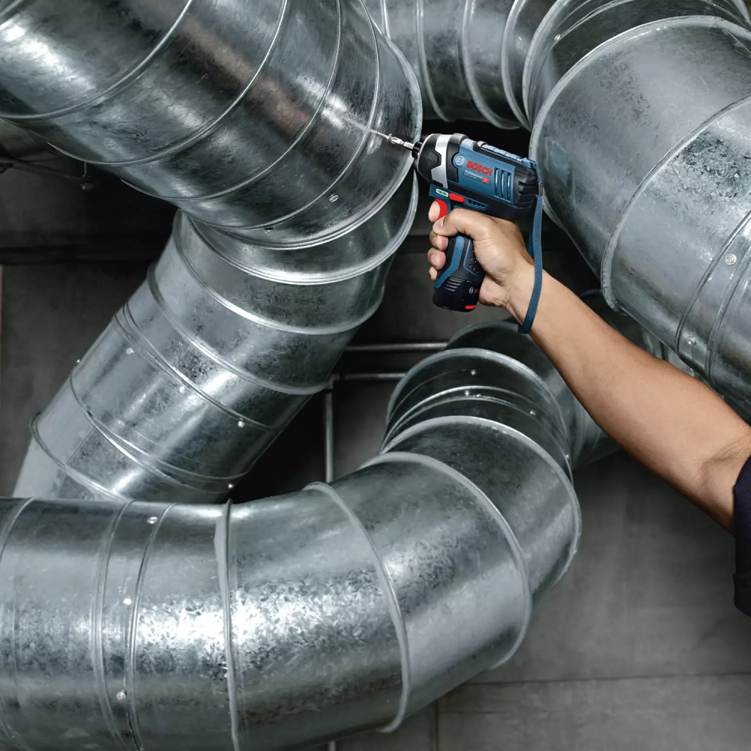 Bosch GDR 12V-105 12V Li-Ion Accu Slagschroevendraaier Body In L-Boxx thumbnail 3