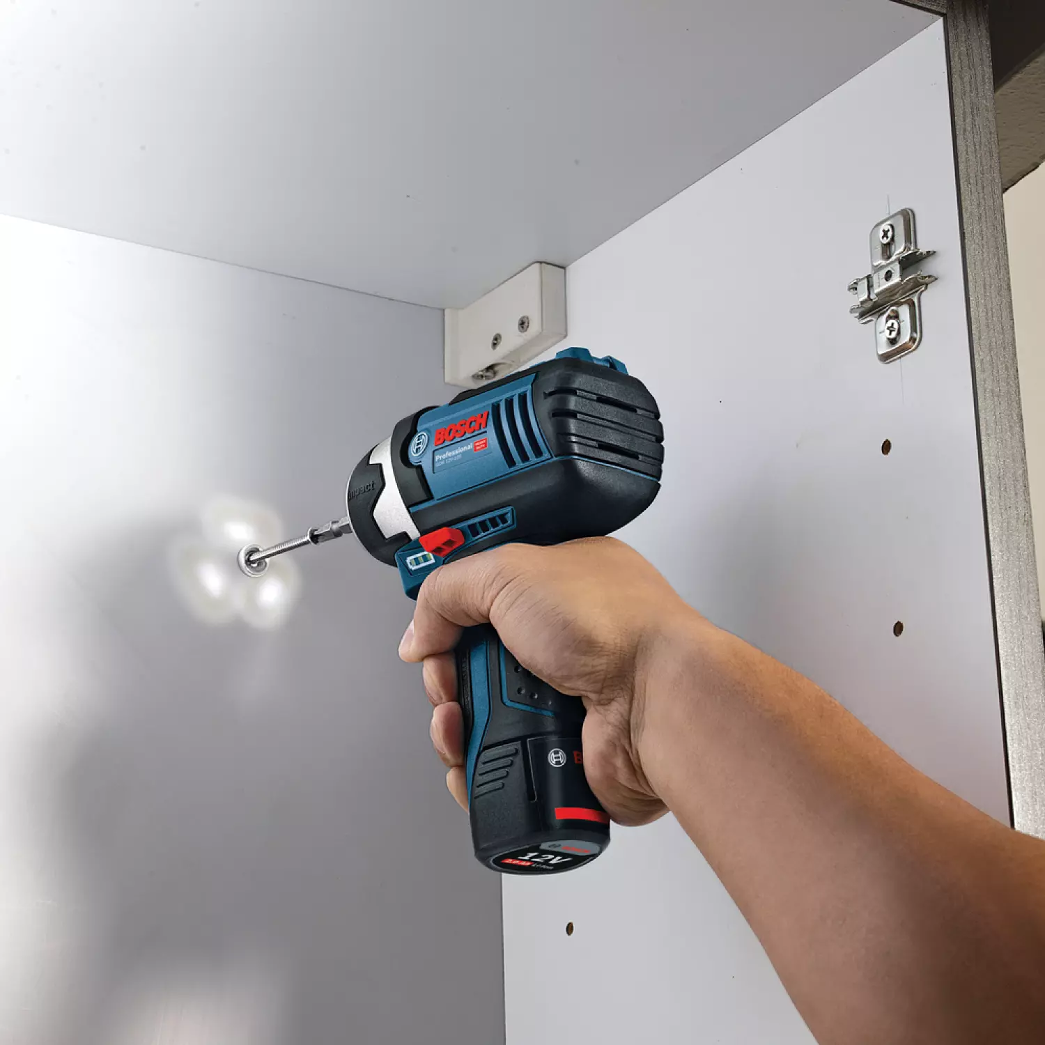 Bosch GDR 12V-105 12V Li-Ion Accu Slagschroevendraaier Body In L-Boxx thumbnail 4