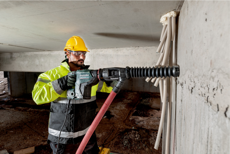 Metabo KHEV 5-40 BL SDS-Max Combihamer In Koffer - 1150W - 8.7J - Koolborstelloos - Detailed view of the product
