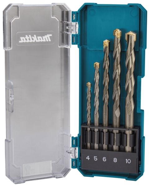 Makita D-72877 Steenboorset 5-delig - Detailed view of the product
