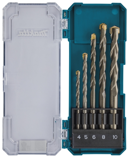 Makita D-72877 Steenboorset 5-delig - Detailed view of the product