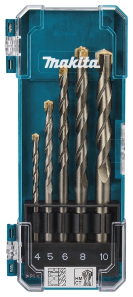 Makita D-72877 Steenboorset 5-delig