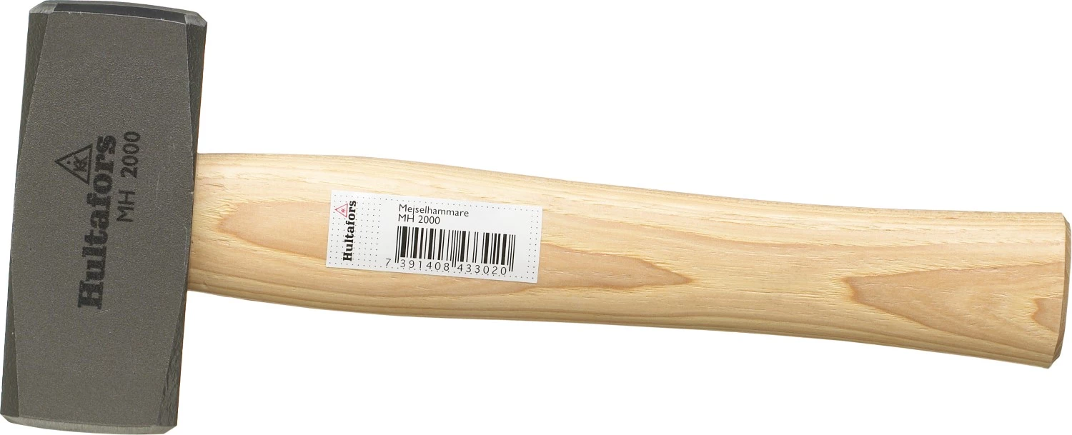 Hultafors MH 2000 Moker - Houten Handgreep - 2250 Gram