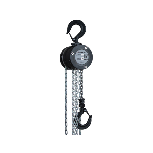 Delta ALUM Handkettingtakel 360° - 0,25 Ton - 3m Hijshoogte afbeelding