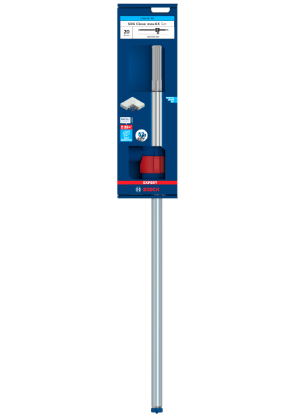 Bosch 2608901781 EXPERT Hamerboor SDS Clean SDS Max-8X - 20x400x650mm Met Connector - Detailed view of the product