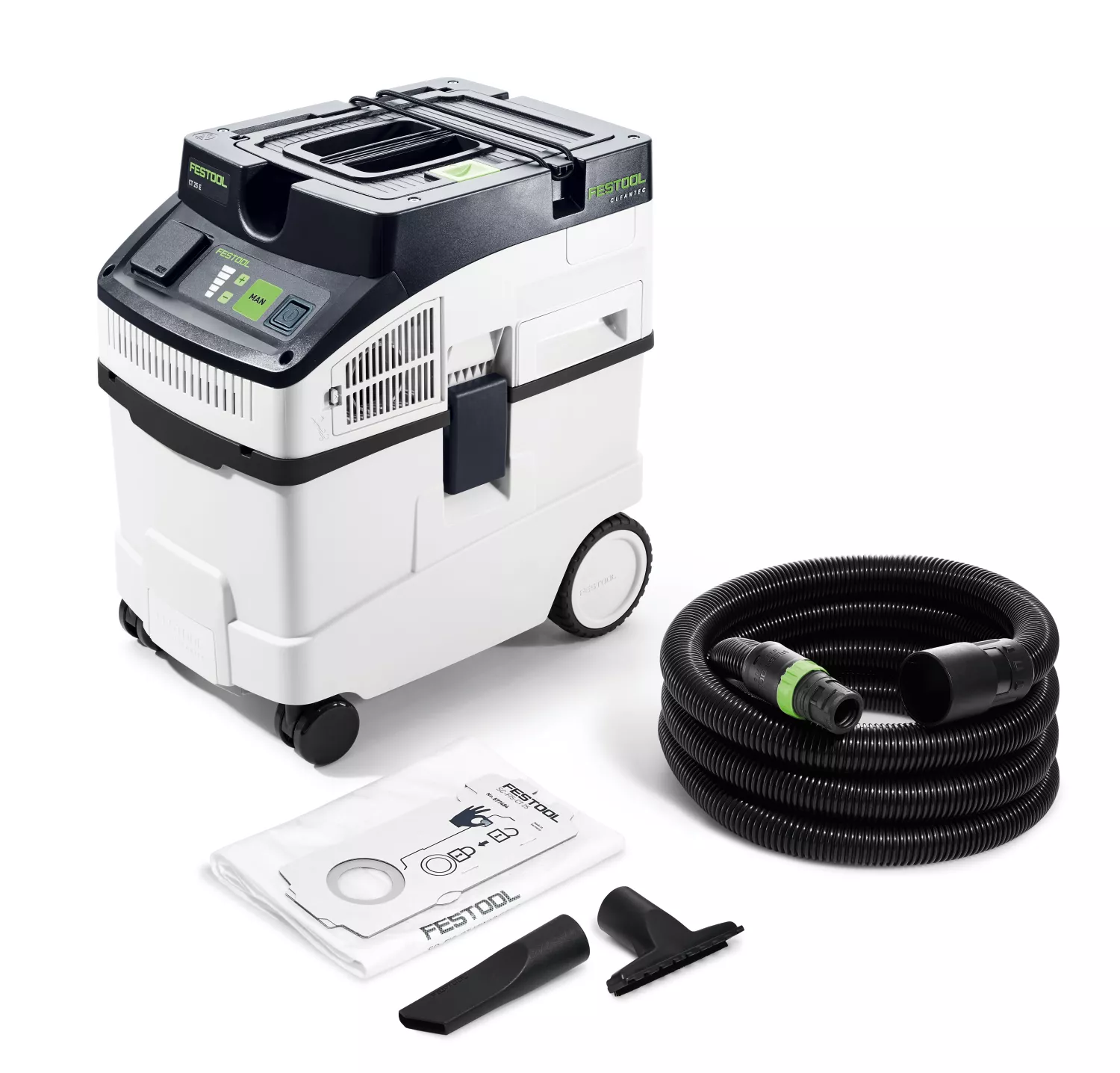 Festool CT 25 Stof-Water-Bouwzuiger - 1200W - 25L