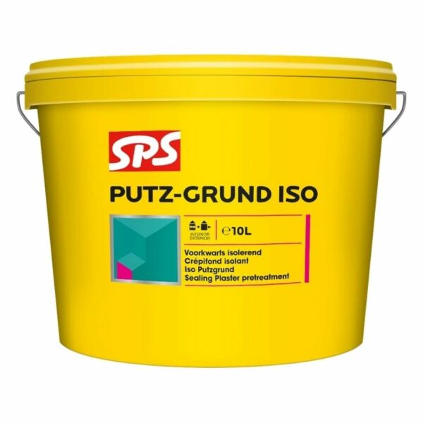 SPS PUTZ-GRUND ISO Wit 10L