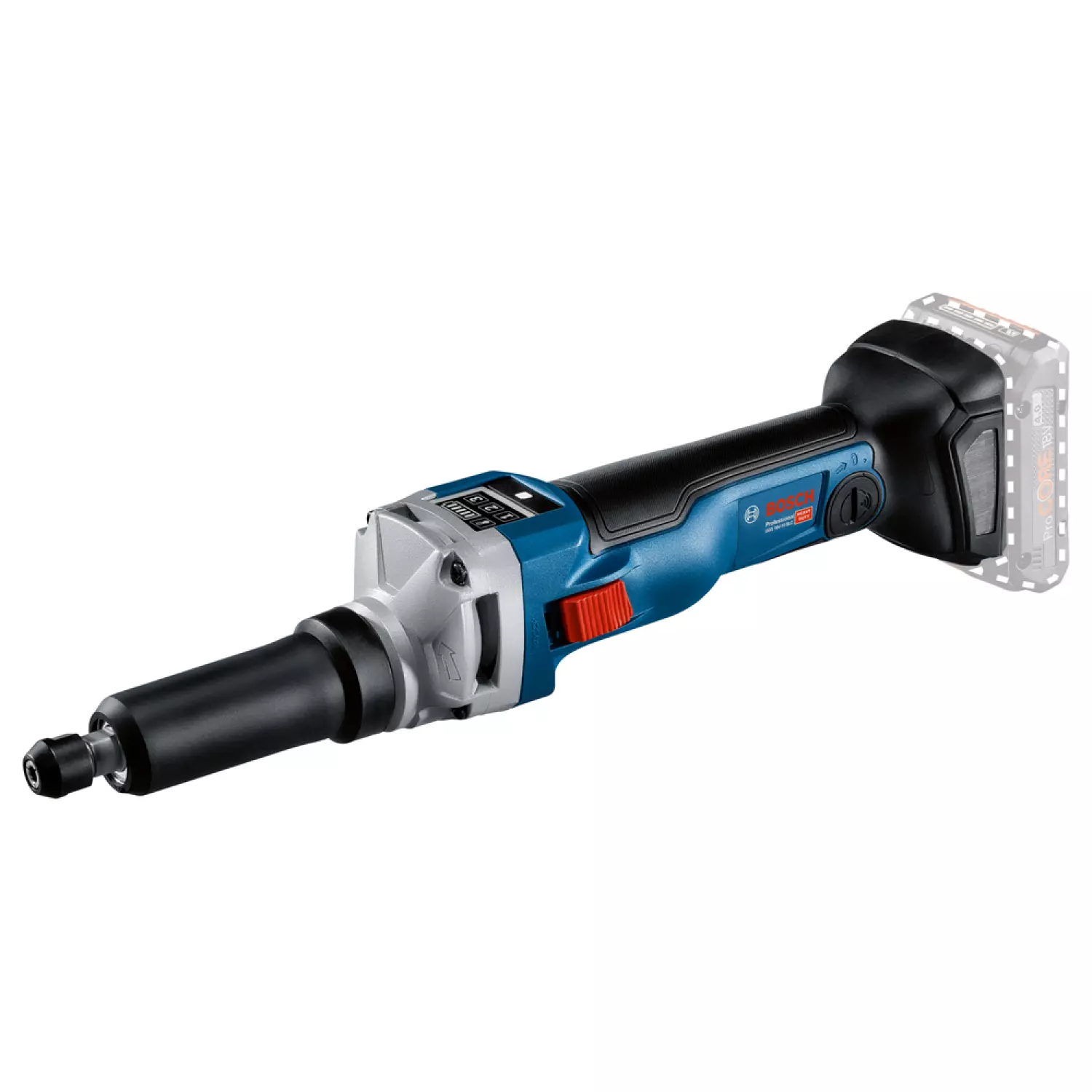 Bosch GGS 18V-10 SLC 18V Li-Ion Accu Rechte Slijper Body In L-Boxx - 6mm - Koolborstelloos thumbnail 2
