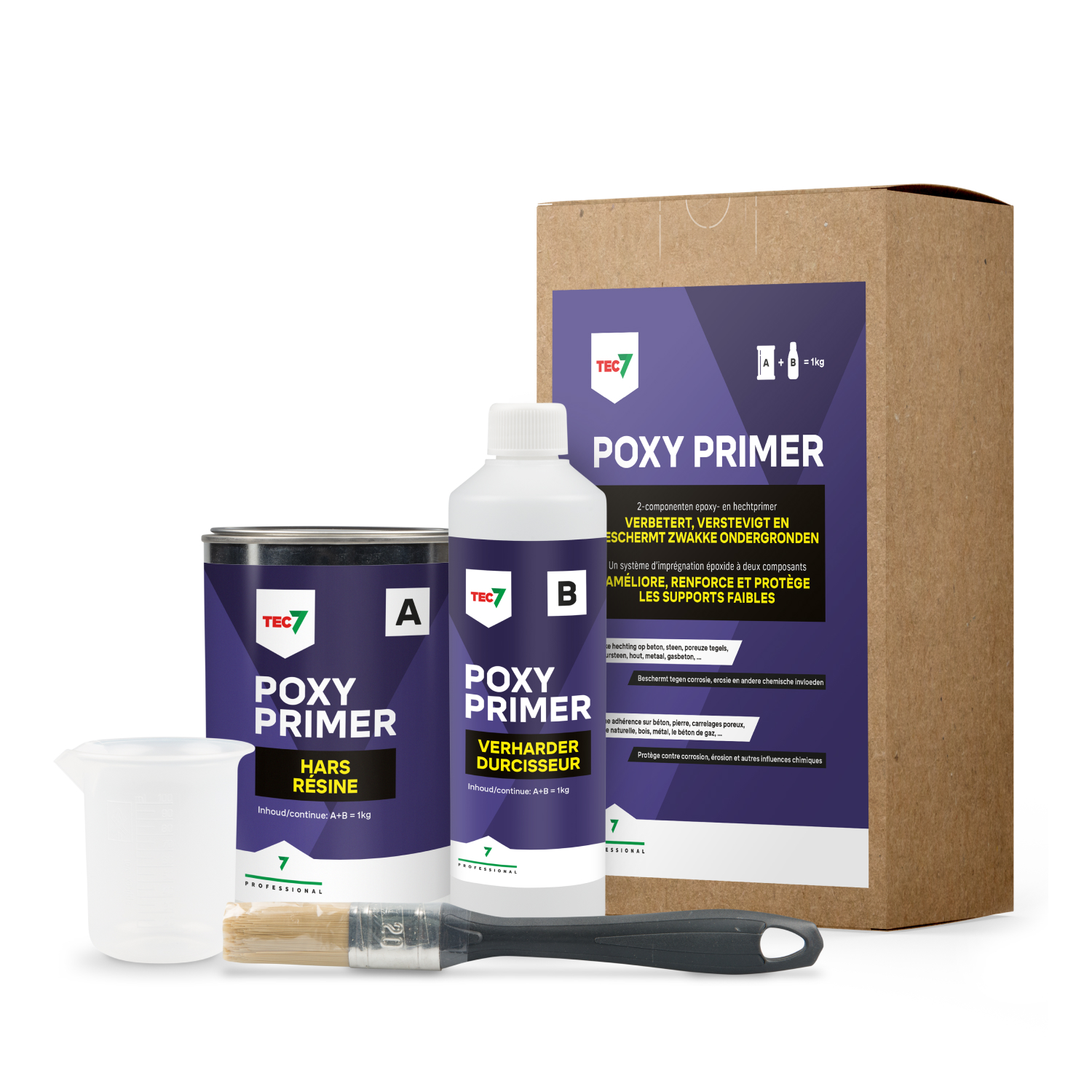 Tec7 631213000 Poxy Primer - 1KG thumbnail 2