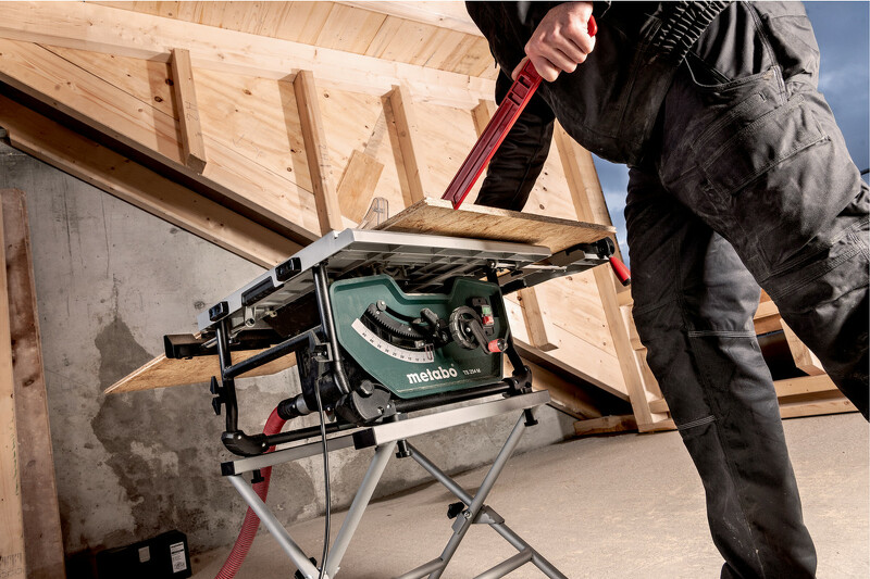 Metabo TS 254 M Zaagtafel Set Incl. Onderstel TSU - 1500W - 254 X 30mm - Detailed view of the product