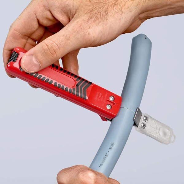 Knipex 16 20 165 SB Ontmantelingsgereedschap Met Sleepmes - 165mm - Detailed view of the product