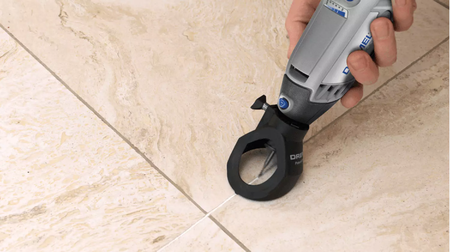 Dremel 568JB - Voegverwijderingsset Inc. 1 x hardmetalen frees voor het verwijderen van voegen (569) en 1 x quick start guide