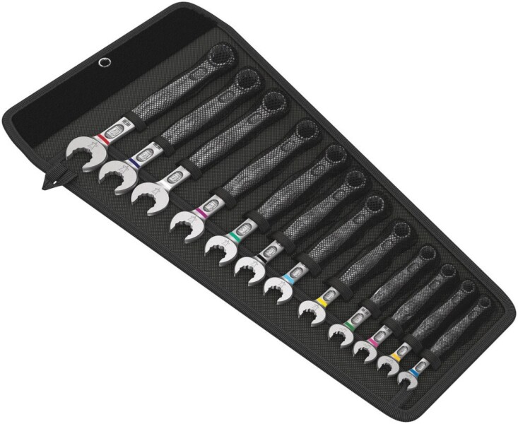 Wera 05004181001 12-delige Bicycle Set 12 Ringsteeksleutelset In Etui - 6-17mm afbeelding