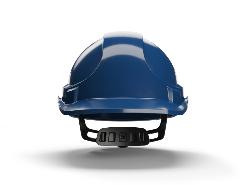 Hellberg 6-Punts Veiligheidshelm Factor ABS - Blauw - Detailed view of the product