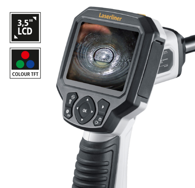 Laserliner VideoScope XXL Inspectiecamera - 9mm X 5m - 640 X 480px - 4GB - Detailed view of the product