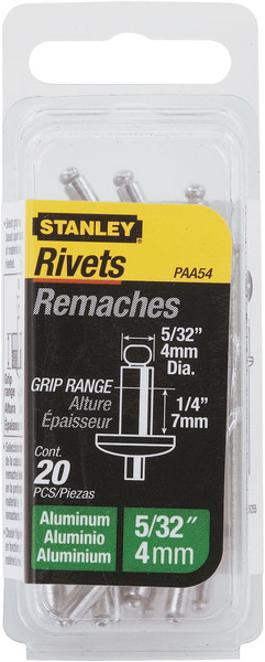 Stanley 1-PAA62T Popnagels - 5 X 3mm (15st)