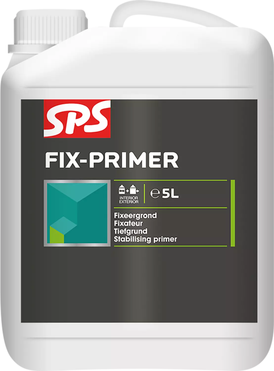 SPS Fix-Primer Voorstrijk (zwarte Lijn) - Kleurloos - 5L