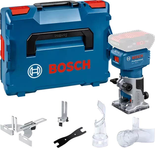 Bosch GLF 18V-8 18V Li-Ion Accu Kantenfrees Body In L-Boxx - 8mm