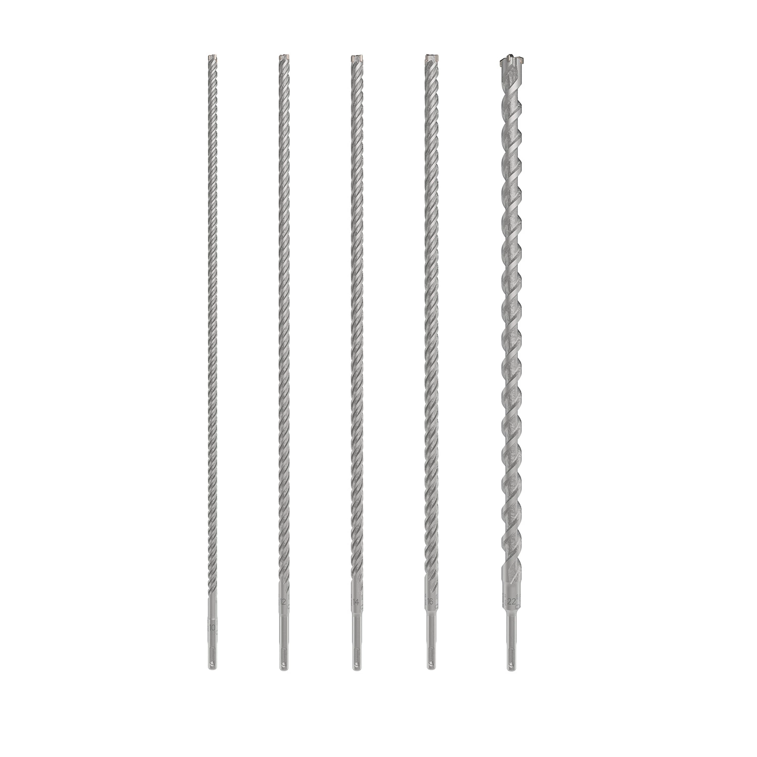 Bosch 061599766X 5-delige SDS-PLUS Borenset Lang