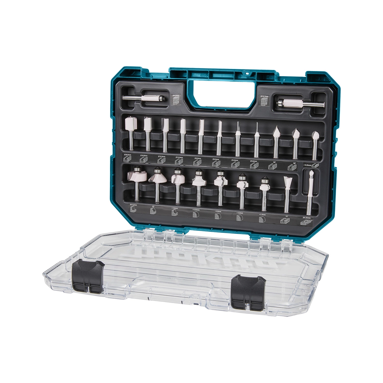 Makita D-74778 Frezenset S8 - 22-delig