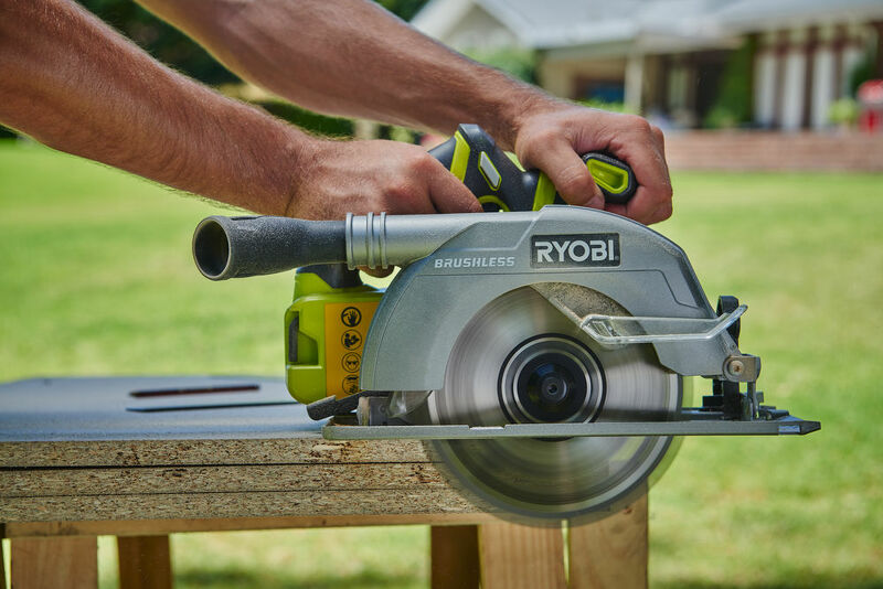 Ryobi R18CS7-0 BL ONE+ 18V Li-Ion Accu Cirkelzaag Body - 184mm - Koolborstelloos - Detailed view of the product