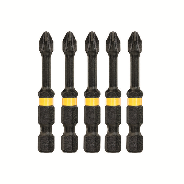DeWALT DT7998T Extreme Impact Torsion Schroefbit - PH2 - 50mm (5st) - Detailed view of the product