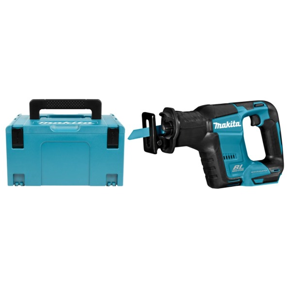 Makita DJR188ZJ LXT 18 V Li-Ion Accu Reciprozaag Body In Mbox - Koolborstelloos EAN: 88381851787