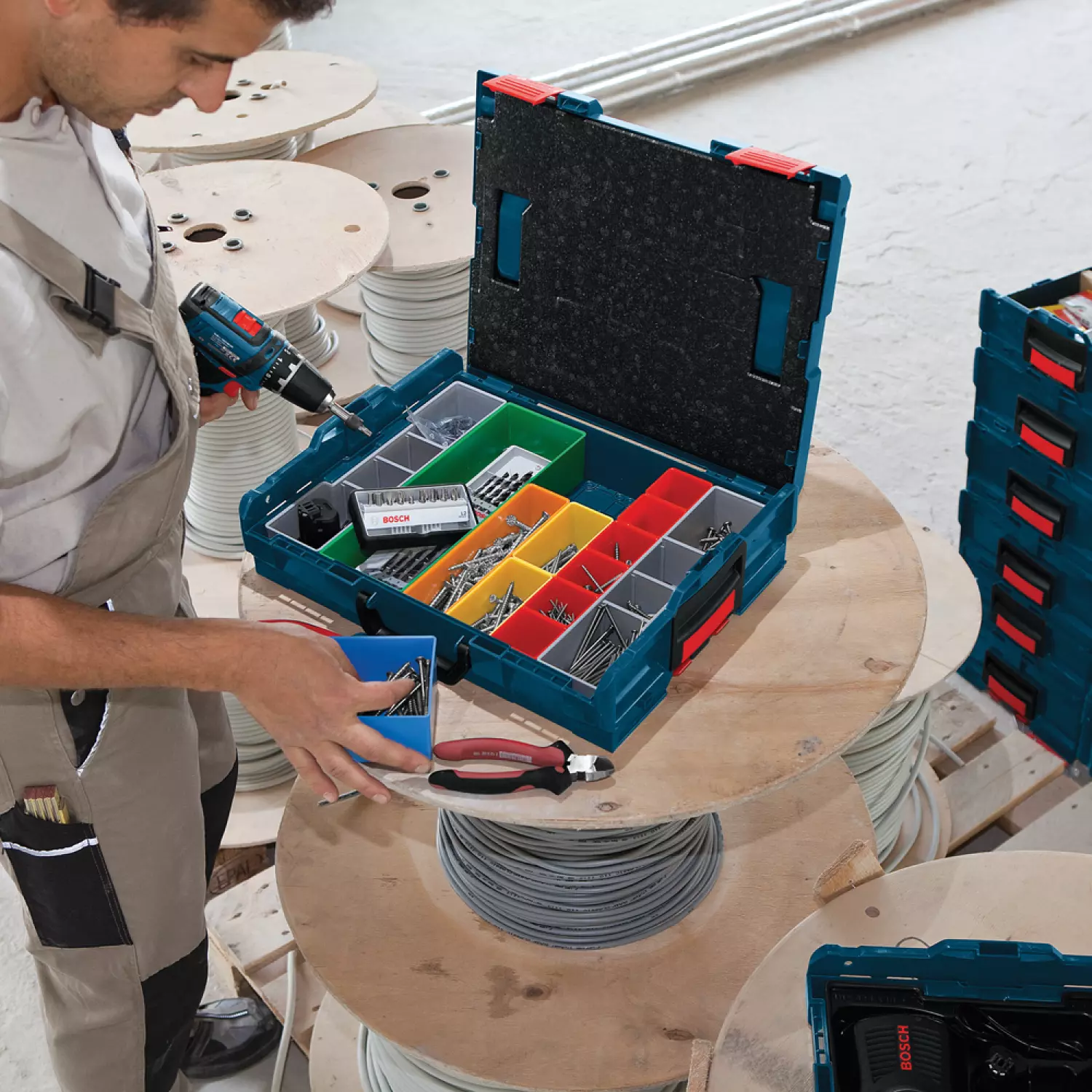 Bosch 1600A016N9 Inzetbakken Voor L-BOXX 102 - 12-delig thumbnail 4