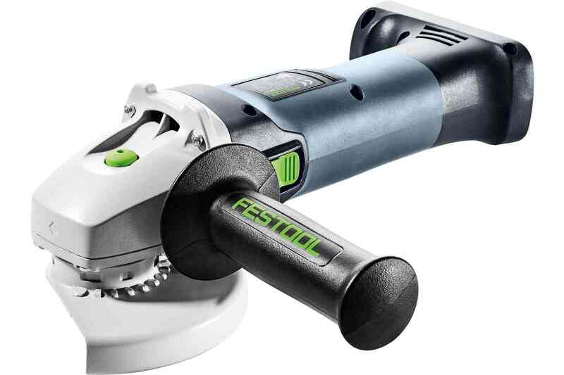 Festool AGC 18-125 EB-Basic 18V Li-Ion Accu Haakse Slijper Body In Systainer - 125mm - Detailed view of the product