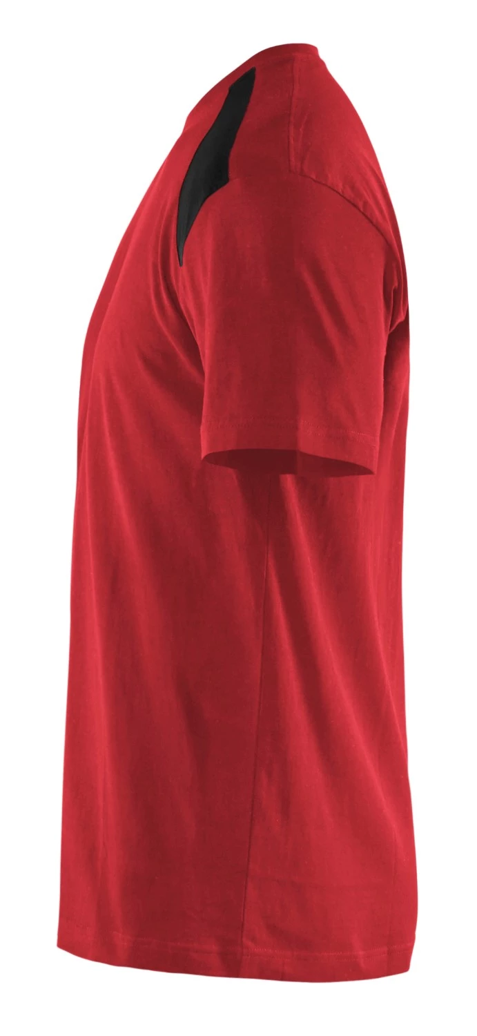 Blåkläder 3379 T-shirt Bi-colour - Rood - L thumbnail 3