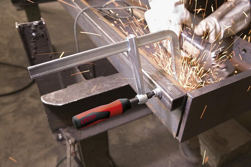 Bessey GZ20 Lijmklem - Geheel Staal - 200 X 100mm - Detailed view of the product