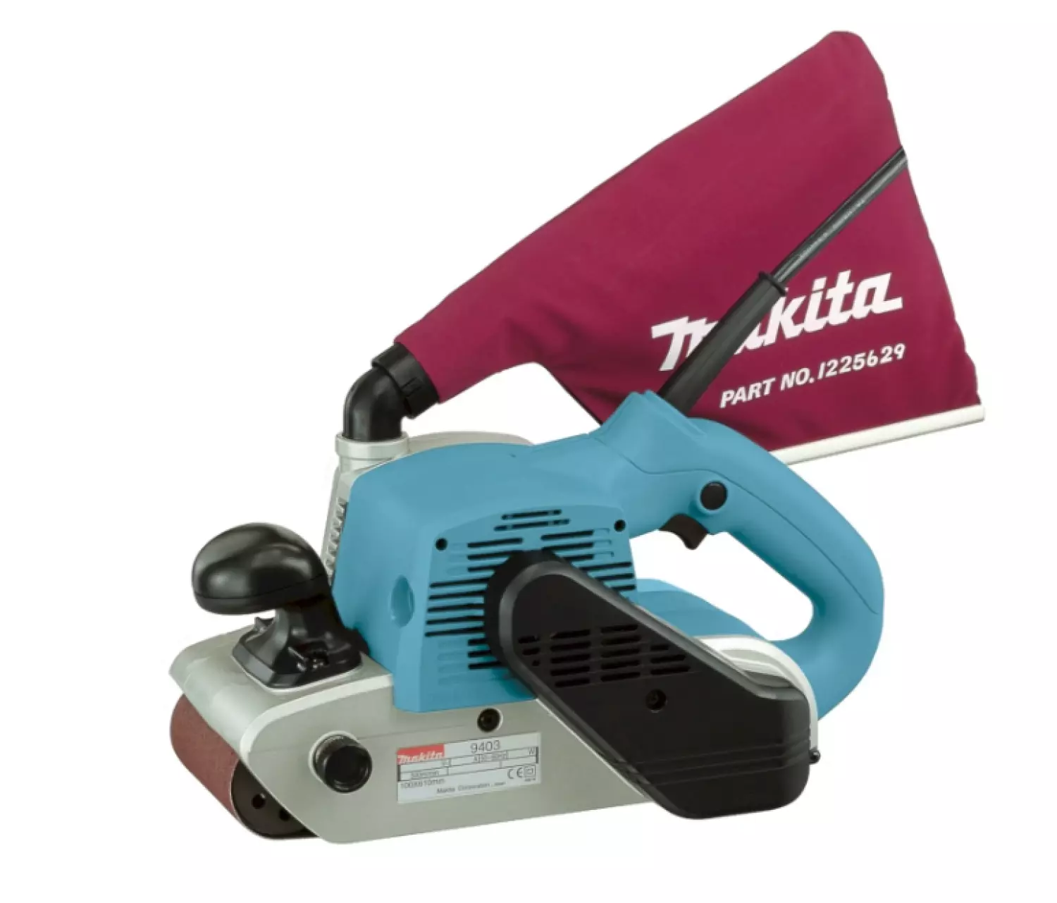 Makita 9403J Bandschuurmachine in Mbox - 1200W - 100 x 610mm