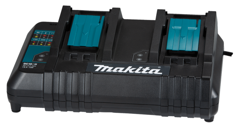 Makita DC18SH 14.4 - 18V Li-Ion Accu Duolader - Detailed view of the product