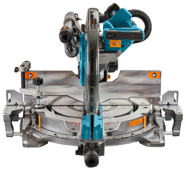 Makita LS003GM102 40V Max Li-Ion Accu Radiaal Afkortzaag Set (1x 4,0Ah) Incl. AWS Zender - 305mm - Detailed view of the product