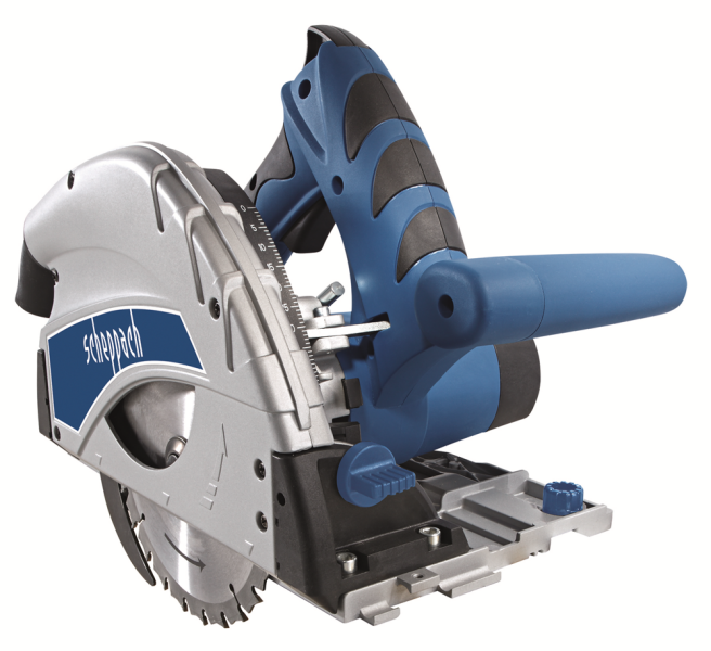 Scheppach PL55 Invalzaag - 1200W - 160mm - Incl. Geleiderail - Detailed view of the product