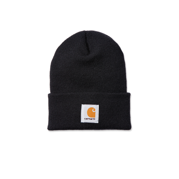Carhartt Knit Cuffed Beanie Black - One Size